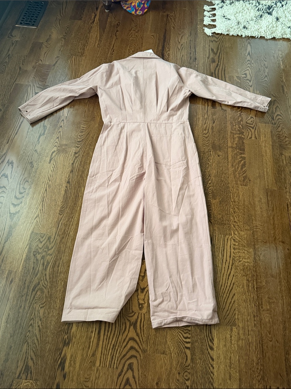 Heyson Relaxed Utility Jumpsuit in Blush Pink medium - Picture 6 of 6